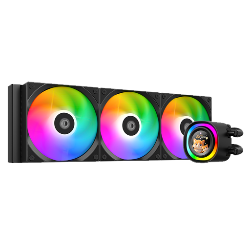 ID-Cooling FX360 LCD ARGB AIO Liquid Cooler - Black